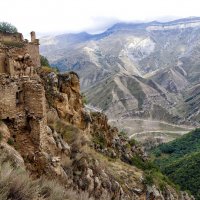 Гамсутль – аул-призрак, спрятанный в горах Дагестана :: Oleg S