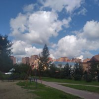 плывут облака над городом :: Елена Семигина