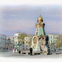 Москва. Памятник героям Плевны. :: В и т а л и й .... Л а б з о'в