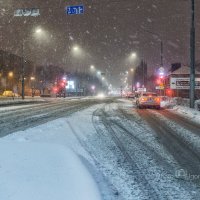 На дорогах снежные заносы :: Игорь Сарапулов