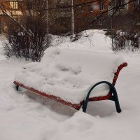 Зимний интерьер нашего двора. :: Татьяна Помогалова