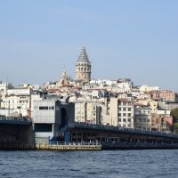 Знаменитый Галатский мост, Стамбул :: Марина 