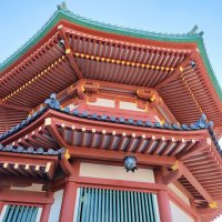 8-угольный храм Benten-dō парк Ueno Токио :: wea *