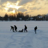 Вечер на озере :: Вера Щукина