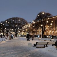 СПБ. Прогулка по городу вечером под Новый год :: Стальбаум Юрий 