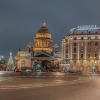 Прогулка по предновогоднему Петербургу :: Стальбаум Юрий 