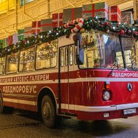 Новогодний автобус :: Ирина Соловьёва