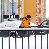Борьба со снегом :: Валерий Иванович
