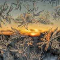 Морозное окно :: Natalie Bolotenkova