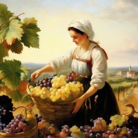 Там смуглянка - молдаванка собирала виноград :: Юрий Гайворонский