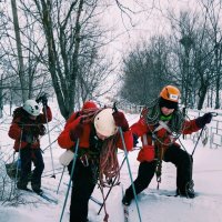 Соревнования по технике лыжного туризма :: Георгиевич 