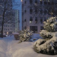 Зимний Вечер в Городе :: юрий поляков