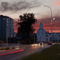 Ночной городской пейзаж :: Радомир Тарасов