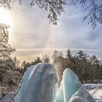 Природный фонтан "Судогда" в морозные зимы :: Сергей Цветков