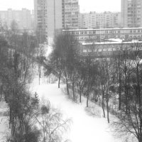 Опять снег... :: Юрий Куликов