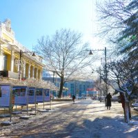 Улица Карла Маркса в снегу :: Валентин Семчишин