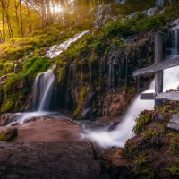 Водопад в Бад-Урах. Германия :: Oleg Photograph