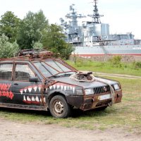 Транспортное средство из Ржавого города :: Андрей Николаевич Незнанов