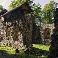 Руины средневекового замка :: Регина 