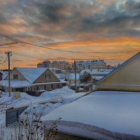 Седой зимы закат прощальный :: Дмитрий Костоусов