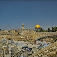 Краски  Израиля* Иерусалим у стены плача ,2023Г :: ujgcvbif 