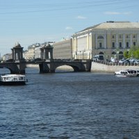 Мост Ломоносова через Фонтанку в Санкт-Петербурге.. :: Анастасия Смирнова