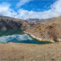 Озеро Гижгит - бирюзовая жемчужина Приэльбрусья :: Анастасия Северюхина
