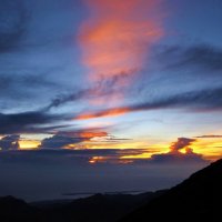 Рассвет на вулкане Ринджани, Индонезия. :: unix (Илья Утропов)