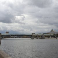 Москва-река. Пушкинский мост :: Oleg4618 Шутченко