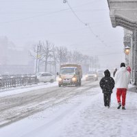 В Питере снег :: Харис Шахмаметьев