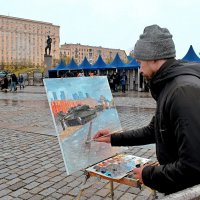 Дождливый день не помеха. :: Татьяна Помогалова