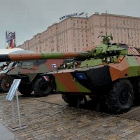 Боевая разведывательная машина AMX 10 RCR.  :: Татьяна Помогалова