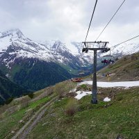 Весна в Домбайской долине :: Ольга 