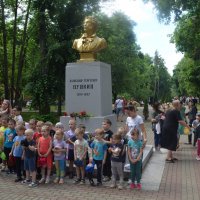 Город Великие Луки, 225 лет со дня рождения Александра Пушкина, 6.06.2024... :: Владимир Павлов