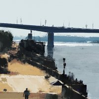 Ворошиловский мост :: Николай Семёнов