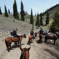 Конный поход,в горах :: Георгиевич 