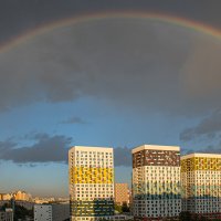 Радуга над Москвой :: Павел Катков