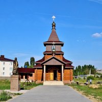 Строительство храма в память святых благоверных князя Петра и княгини Февронии чудотворцев Муромских :: Восковых Анна Васильевна 