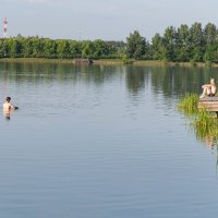 Жаркое утро на пруду :: Валерий Иванович