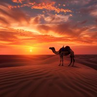 Пустыня Сахара в Тунисе. :: Татьяна Бравая