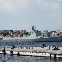 День ВМФ в СПБ, китаец :: VL 