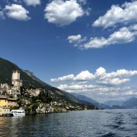 САМЫЕ КРАСИВЫЕ места мира-Италия Озеро Гарда-Лимоне (Gardasee-Limone) на катере /Гарда Экспресс/... :: "The Natural World" Александер