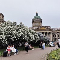 Весна в Казанском сквере. :: Александр 