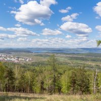 На горе Лысая. г. Миасс, Машгородок, озеро Тургояк. :: Алексей Трухин