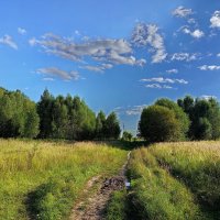 Вот, моя деревня и неизвестный мне режим съемки :: Андрей Лукьянов