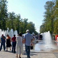 В парке городском. День города Ступино. :: Михаил Столяров