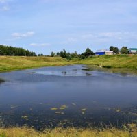 Канаш. Первый пруд Южного оврага. :: Пётр Чернега