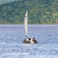 В выходной на Амуре. :: Виктор Иванович Чернюк