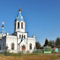 Храм Рождества Пресвятой Богородицы в селе Самодуровка Воронежской области. :: Восковых Анна Васильевна 