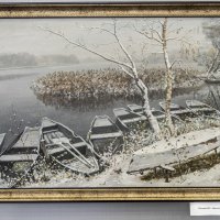 Юхман В.Г. "Первый снег в Белых Берегах" :: Евгений 